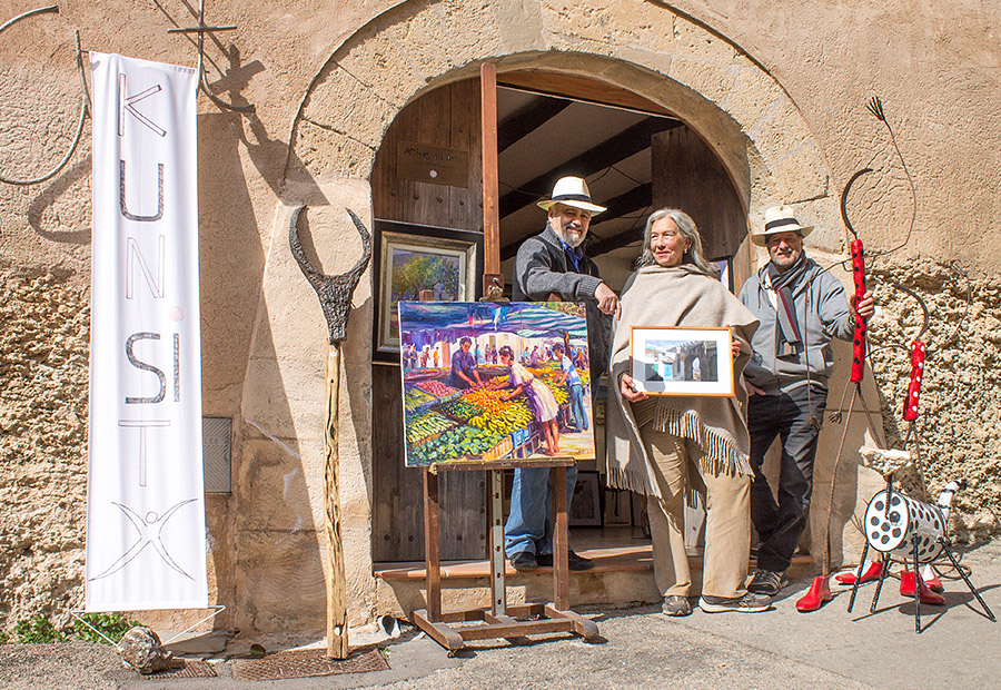 klaus peters - bronzeskulpturen - Objektdesign - Galerie Art Sineu Mallorca