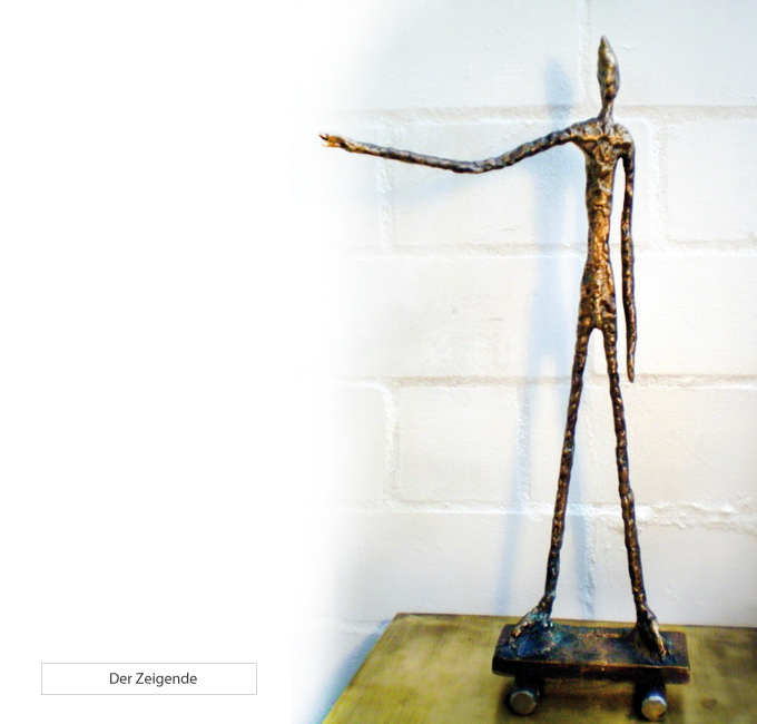 klaus peters kunst der zeigende