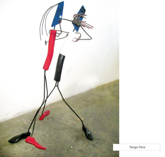 Klaus Peters - Objektdesign - Tanz - Tango
