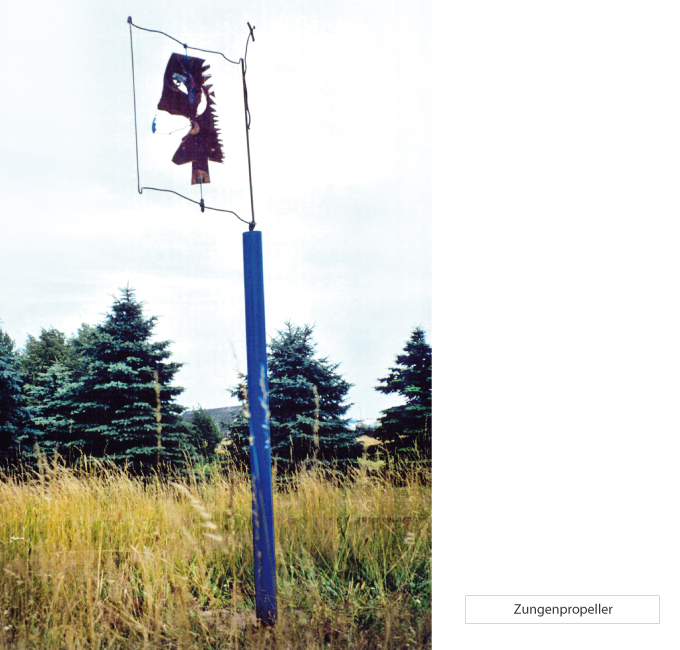 klaus peters kunst - landart - zungenpropeller