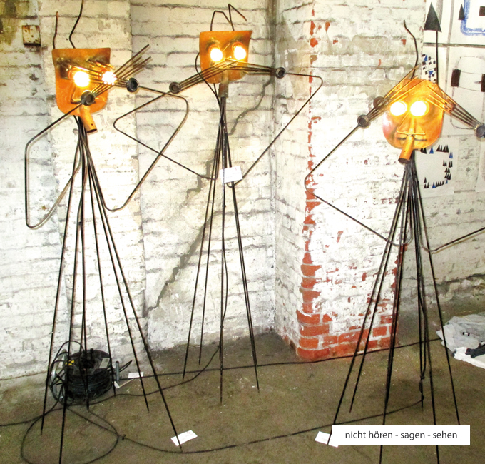 Klaus Peters - Objektdesign - nichts sagen