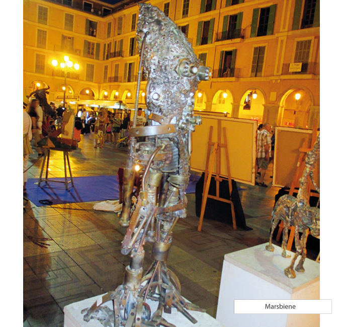 Klaus Peters - Objektdesign - marsbiene